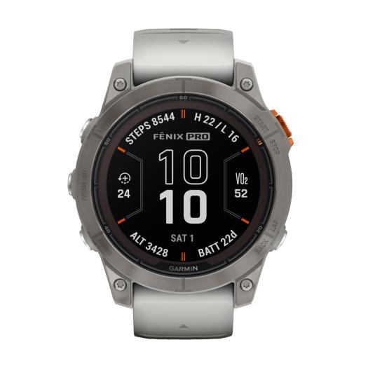 Garmin - fēnix® 7S Pro – Sapphire Solar Edition 47mm